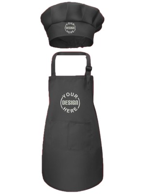 Crisp Chef Apron & Hat Set